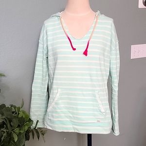 Billabong striped pullover hoodie